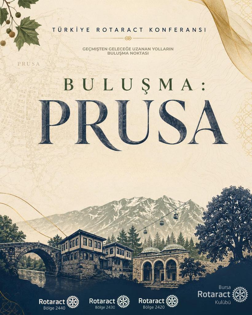 Buluşma: Prusa — Türkiye Rotaract Konferansı afişi